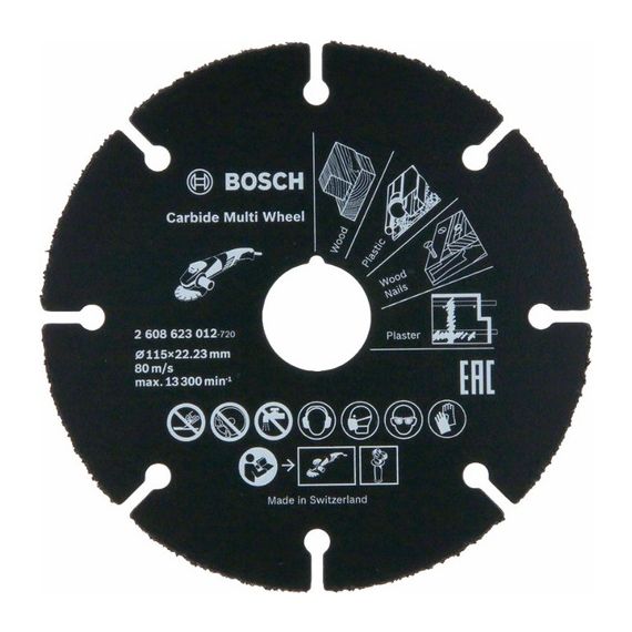 Disco Corte Multimaterial Xlock Bosch Para Amoladora 115 Mm