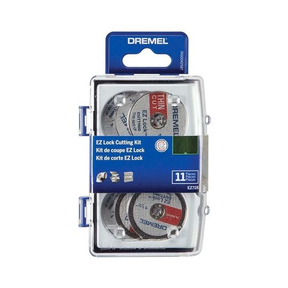 Kit Discos De Corte Dremel Minitorno Ez728 11 Piezas Ez Lock