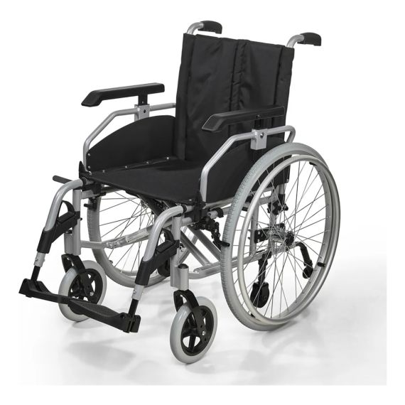 Silla De Ruedas Desmontable De Aluminio Ultra Liviana 46 Cm