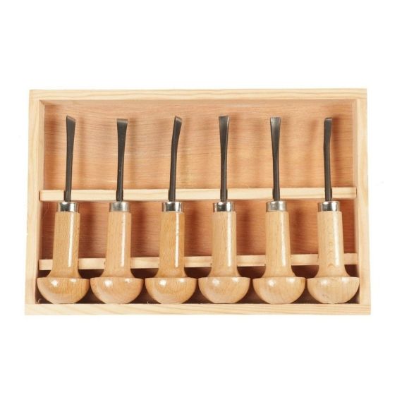 Juego Set De Gubias Para Madera 6 Piezas Kld241
