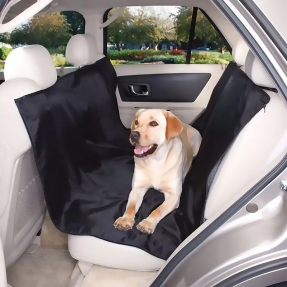 Funda Impermeable De Asiento Auto Para Mascotas + Cinturón