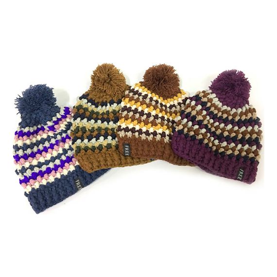 Gorros Para El Invierno Pura Lana Freeride