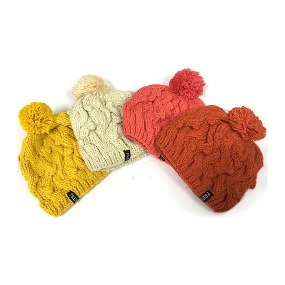 Gorros Para El Invierno Pura Lana 