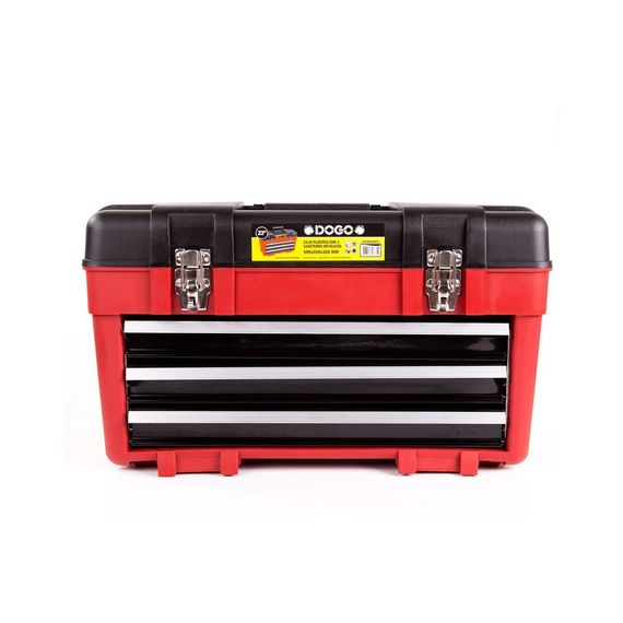 Caja Plástica Herramienta C/3 Gavet Met 595 x 550 x 355 23 Dogo