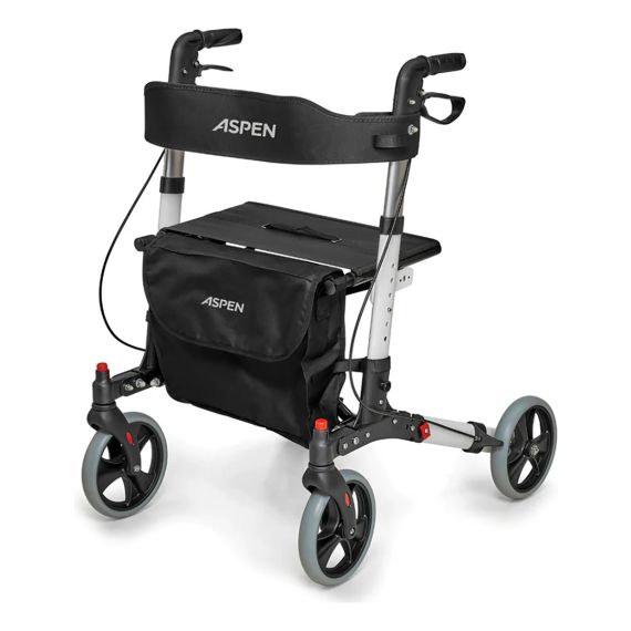 Andador Rollator De Aluminio Plegable Moderno 4127