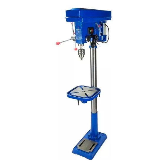 Taladro De Pie Columna Profesional 20mm 1 Hp 1.6mt Kldtb20l