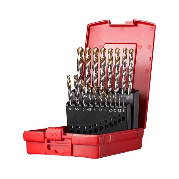 Juego De Mechas A002 19 Piezas Con Caja Plástica Dormer