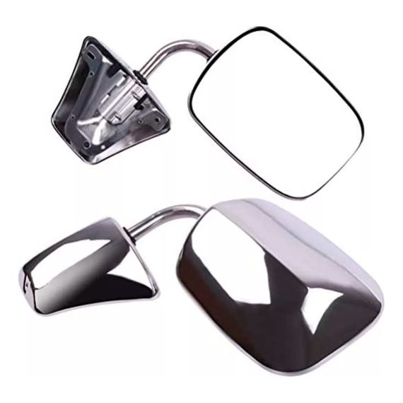Espejo Retrovisor Cromado Chevrolet Silverado Camioneta Iael