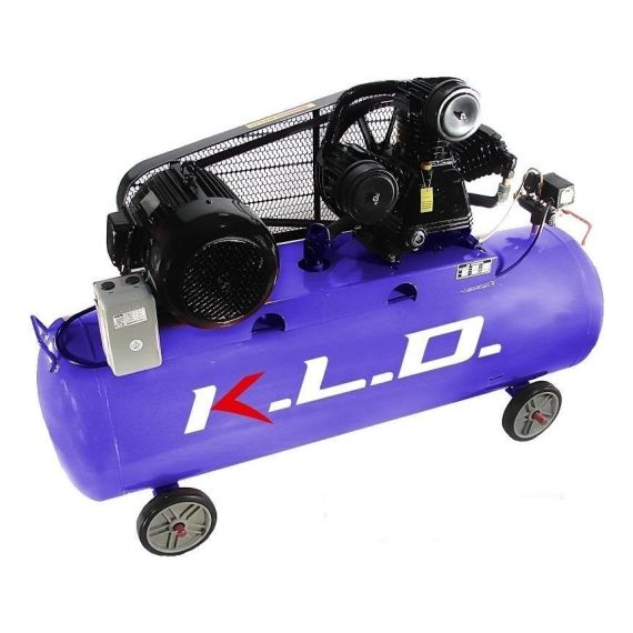 Compresor Profesional Kld 7.0 Hp 300 Lts Trifásico C/ Ruedas