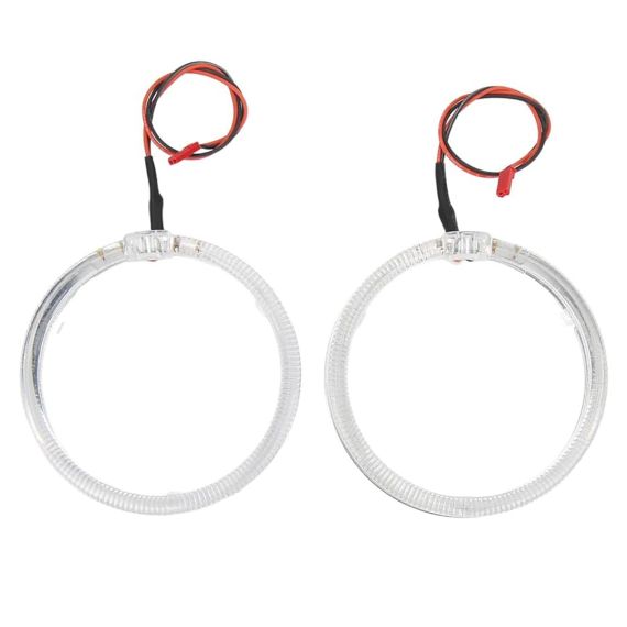 Kit X 2 Luces Led Ojo Ángel 120mm Blanco 12v Para Faros Auto