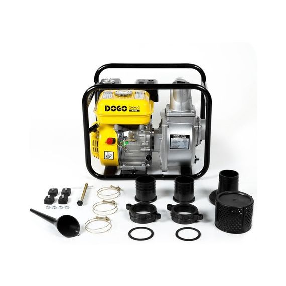 Motobomba 6,5 Hp 1000L /Min 3 Motor De 4 Tiempo 35 Kg Dogo