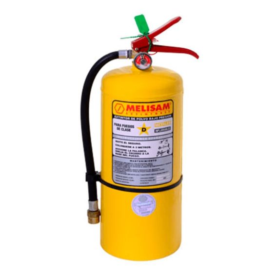 Matafuego Extintor Polvo Clase D 2.5 Kg Melisam
