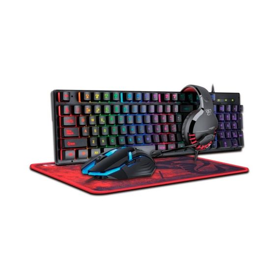 Combo Gamer 4 en 1 Teclado Mouse Auriculares Mouse Pad Daewoo