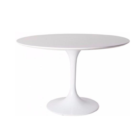 Mesa Tulip Cocina Comedor 100 Cm De Diámetro Resistente