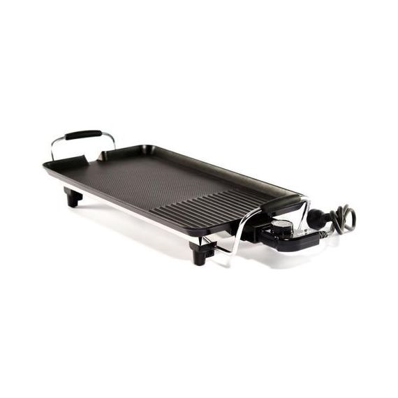 Parrilla Eléctrica De Mesa Con Grill Antiadherente Daewoo