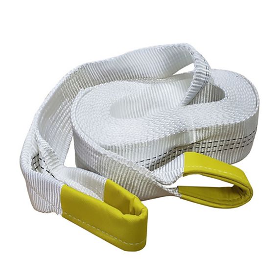 Slinga Pesada Tela Y Tela Con Ojal 5mts X 5cm- Resiste Max 5tn