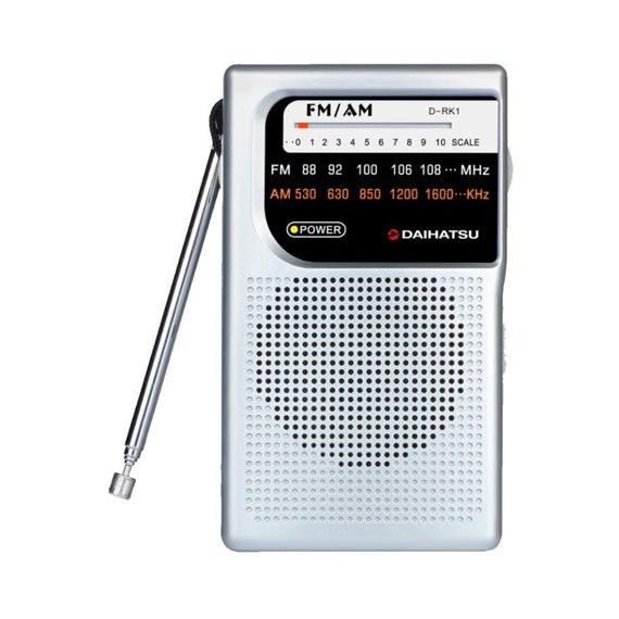Radio Am/fm Pocket A Pila Con Parlante Incorporado Daihatsu