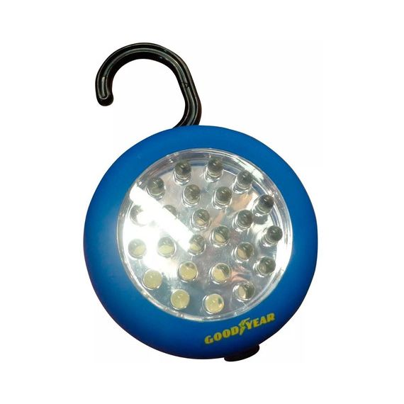 Luz Redonda 24 Led Gy5024 A Pilas 12hs Emergencia