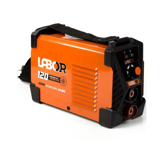 Soldadora MMA Inverter Eléctrica 120 A 220 Volts 2.7 kg Labor