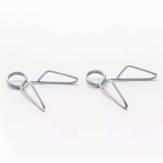 Par De Topes Metalico Mariposa P/barra 30mm