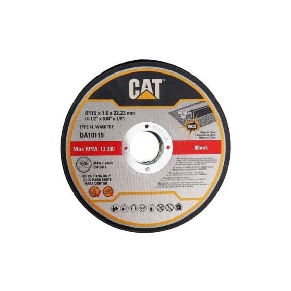 Set 10 Discos Para Amoladora 115mm 4 1/2 Pg Cat Caja Metal