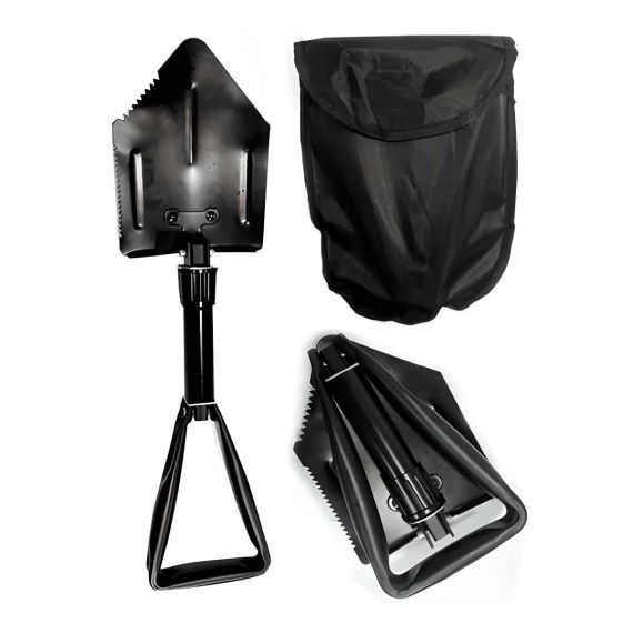 Pala Plegable Portable Reforzada 60 Cm - Liviana Resistente