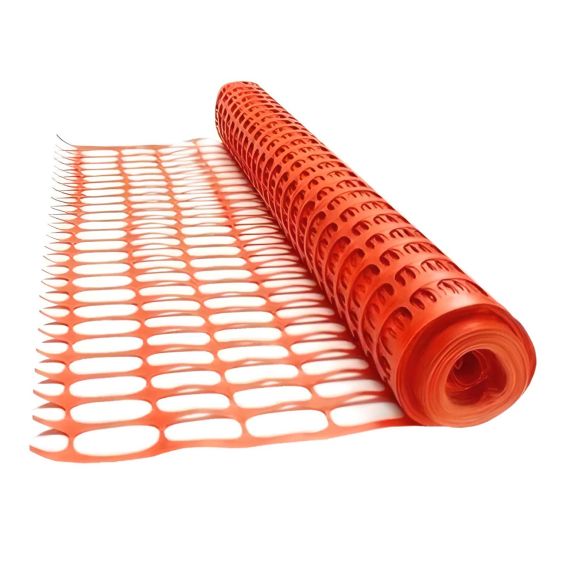 Malla Plastica De Seguridad Naranja