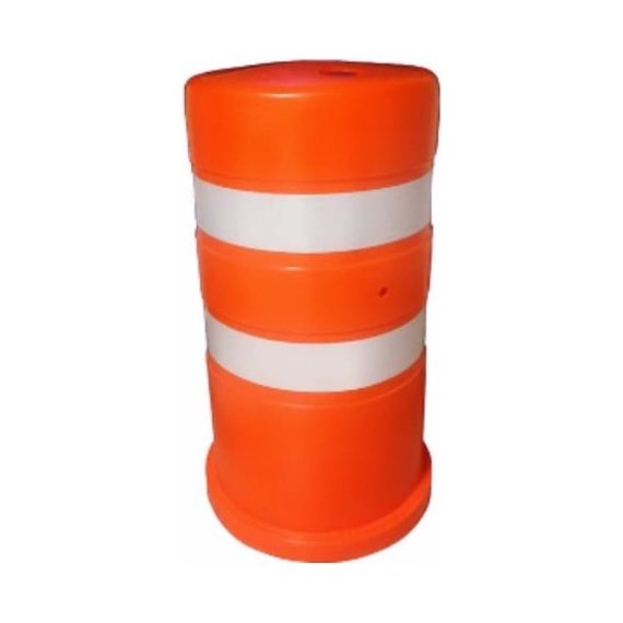 Tambor Vial Naranja Con 2 Reflectivos