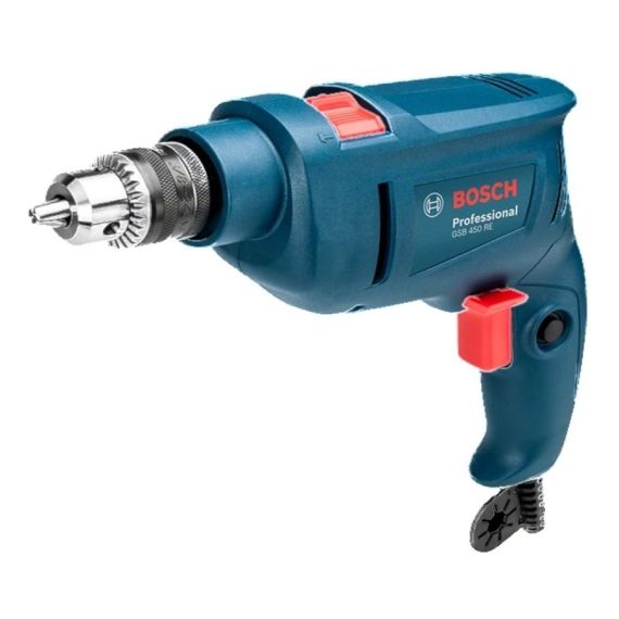 Taladro Eléctrico Percutor Bosch GSB 450 Re 3100 rpm 450 W