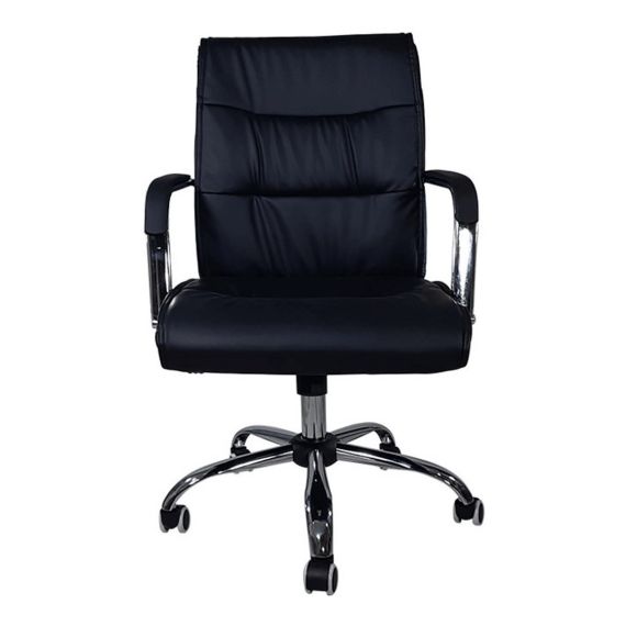 Sillón Roma Oficina Basculante Tapizado En Pu Arredare