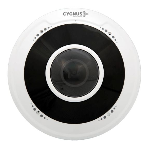 Cámara Ip Ojo De Pez 4k Ipc-4k-feye Cygnus Multistreaming