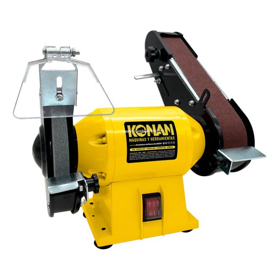 Amoladora De Banco Con Lijadora 250w Konan