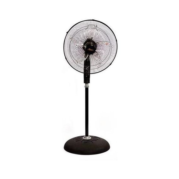 Ventilador Pie 20 Pulgadas 100w Base Redonda 5 Aspas Alpaca