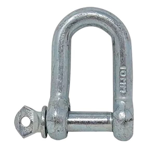 Grillete Recto Duroll 1 1/2'' Acero Galvanizado