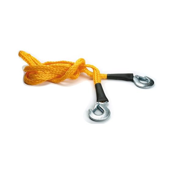 Eslinga De Remolque Trenzada Con Ganchos Metalicos - 3 Mts