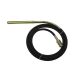 Cabezal Sonda Eje Flexible 38mm Vibrador Concreto Cemento