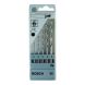 Set 5 Mechas Hss Metal 2-3-4-5-6 Mm Bosch Encastre Hexagonal