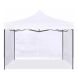 Gazebo Plegable 3x3mts Tela Beige C/ Ventana - Impermeable