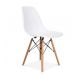 24 Sillas Eames Colores A Elección Plástica Con Patas Madera