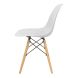 24 Sillas Eames Colores A Elección Plástica Con Patas Madera