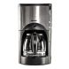 Cafetera Filtro 1.5l Acero Inoxidable 1000w Daewoo Antigoteo