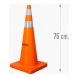 Cono De Señalización Vial 75 Cm Polietileno Con Filtro UV