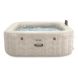 Spa Inflable Intex New Burbuja Terapia Chevron Beige