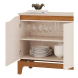 Aparador Buffet Para Comedor 3 Puertas 139 Cm Meble
