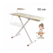 Tabla de Planchar Plegable 36cm Caño Recto
