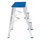 Escalera Banqueta Banco 3 Escalones Aluminio Plegable 120kg