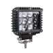 Faro Proyector Auxiliar Led 36w Cuadrado Con Lupa