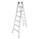 Escalera Triple Función 2 X 6 Escalones 3,09 Mts