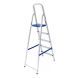Escalera Aluminio 5 Escalones Familiar Reforzada Hasta 120kg