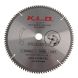 Disco Sierra Ingletadora Kld 12 PLG 100 Dientes Aluminio